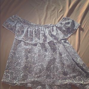 Off the shoulder top